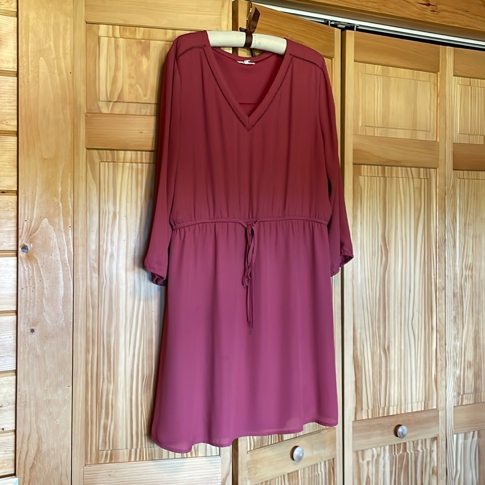 Clay colored dress